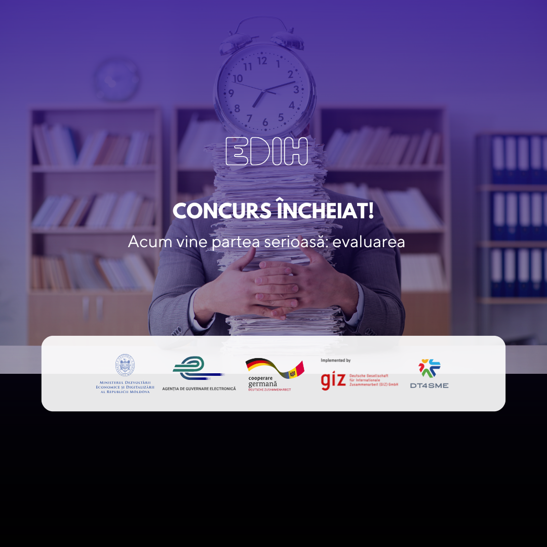 Concurs încheiat: urmează evaluarea propunerilor EDIH
