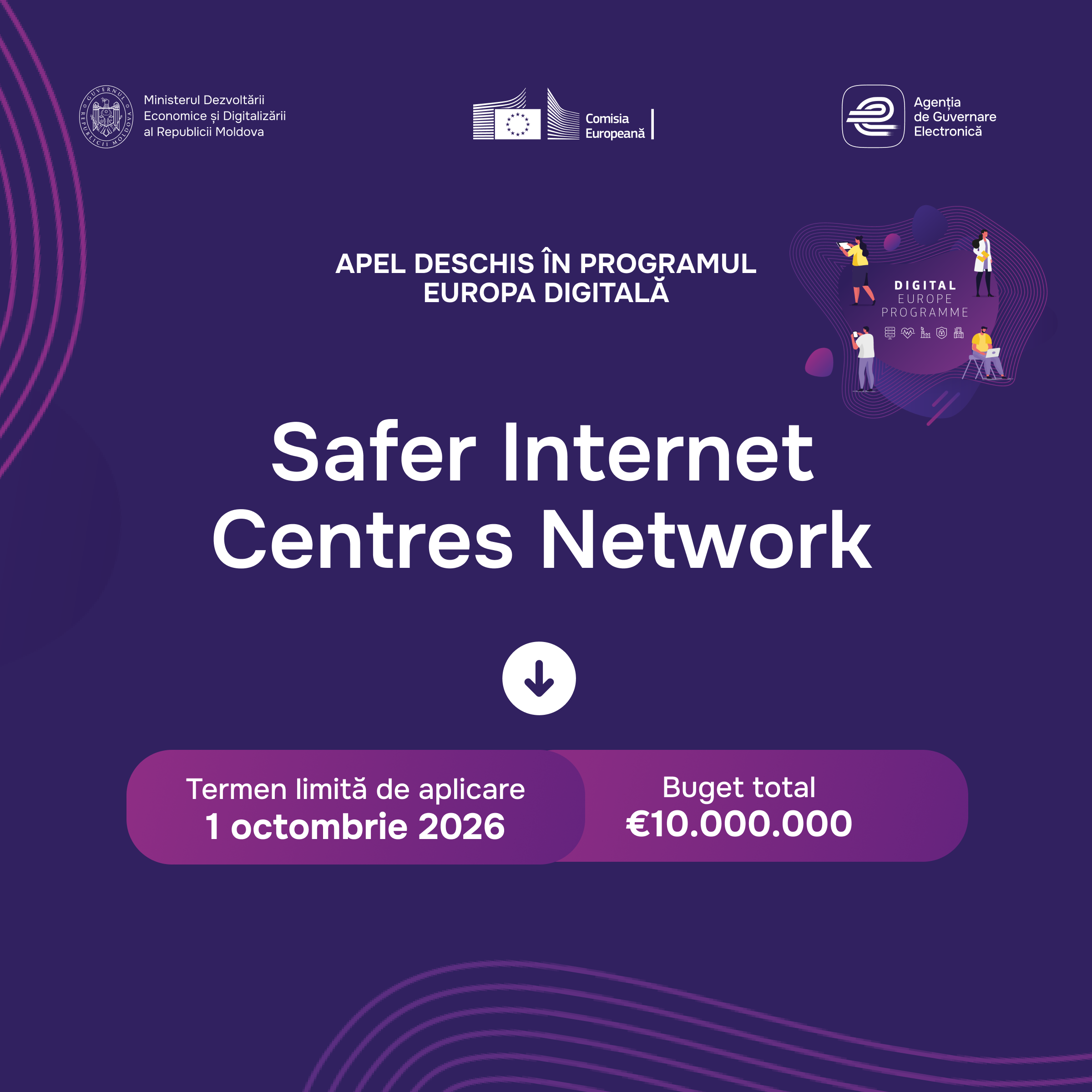DIGITAL-2026-BESTUSE-10-NETWORKSICs - Ensuring comprehensive geographical coverage of the Network of Safer Internet Centres (SICs)